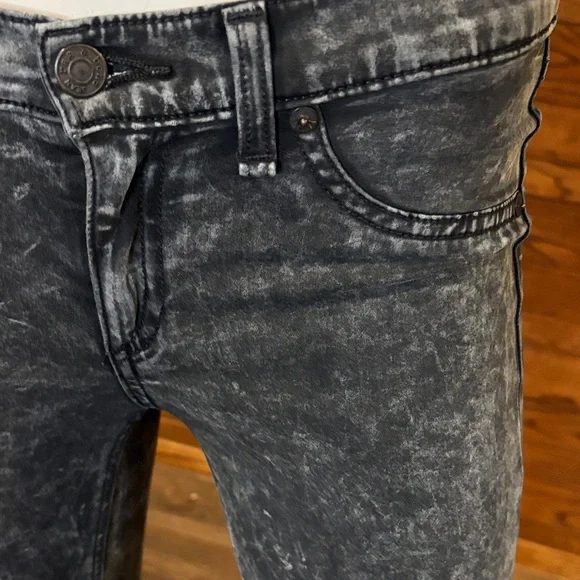 rag & bone Women's Black Acid-Wash Skinny Jeans - Picture 2 of 8